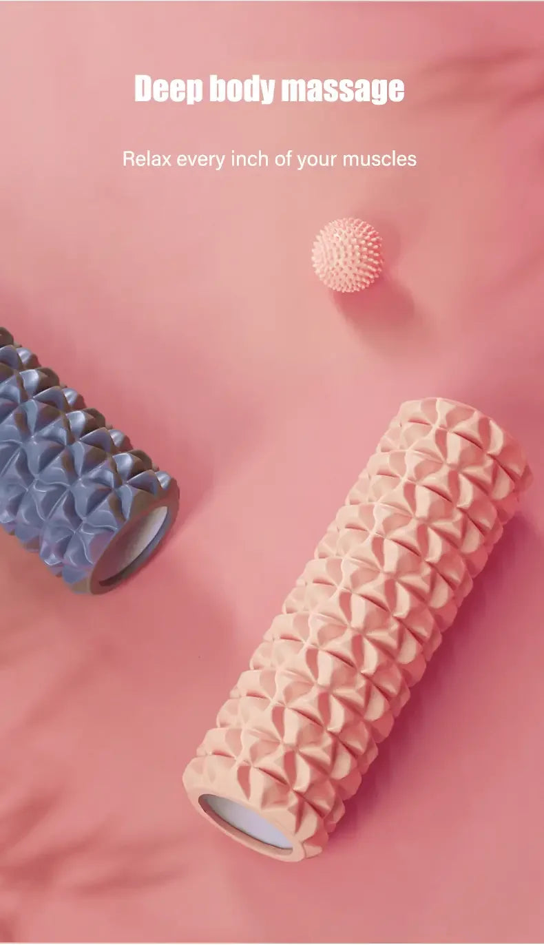 Yoga Column Gym Roller – Deep Tissue & Muscle Massage Roller
