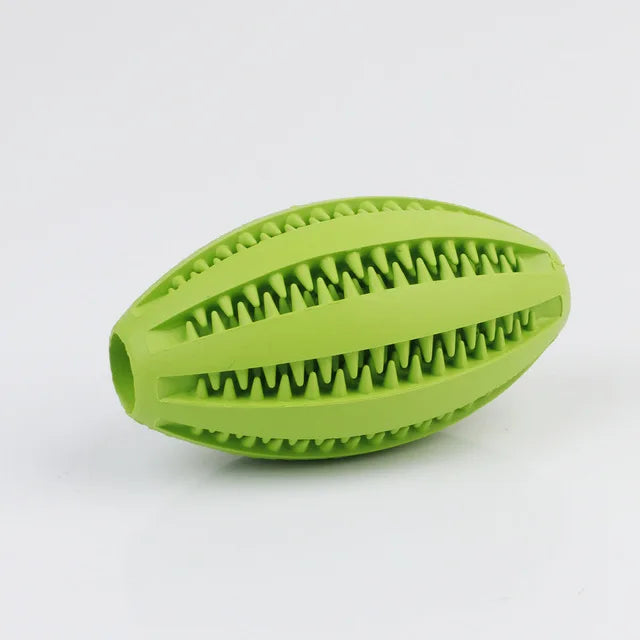 Dog Chew Toy – Treat Dispensing Ball for Dental Cleaning & Play | Interactive Rubber Toy for Dogs