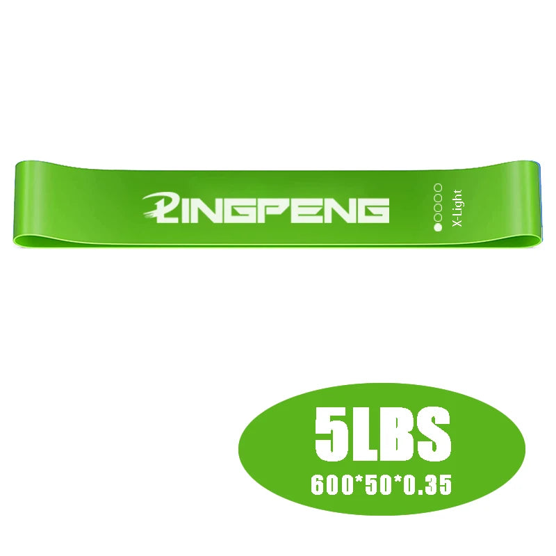 Resistance Bands Set – 5 Levels for Home Fitness Training