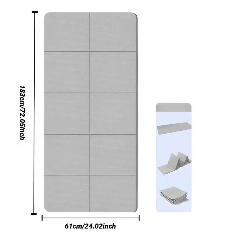 Foldable TPE Yoga Mat – Lightweight & Non-Slip
