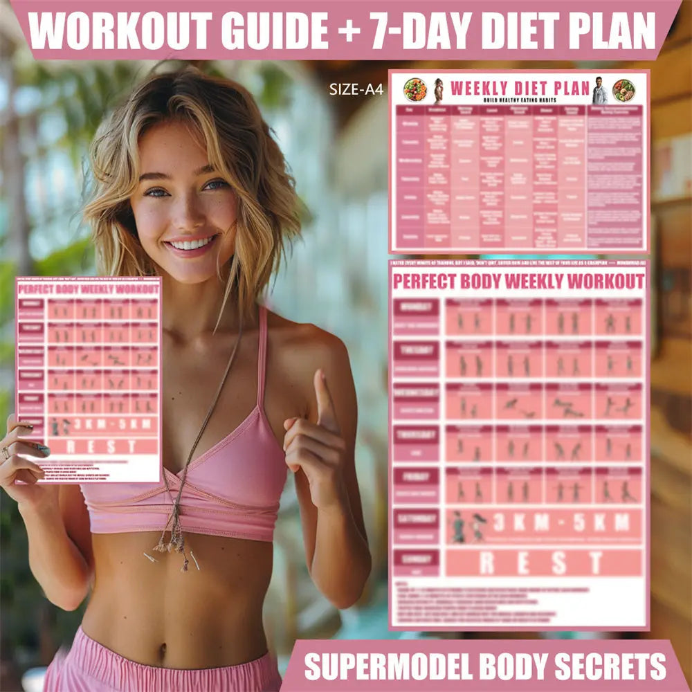 8-Piece Yoga Fitness Set – Full Body Workout Kit for Home & Gym
