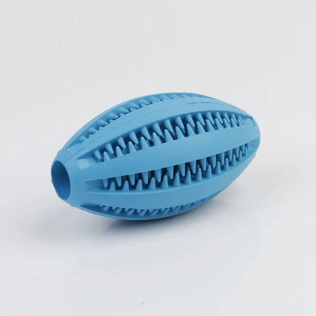 Dog Chew Toy – Treat Dispensing Ball for Dental Cleaning & Play | Interactive Rubber Toy for Dogs