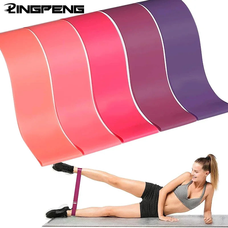 Resistance Bands Set – 5 Levels for Home Fitness Training