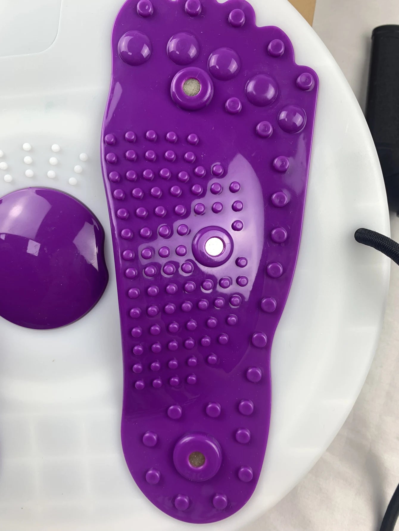 Magnetic Rotating Waist Twisting Disc – Fitness & Massage Balance Board with Resistance Bands
