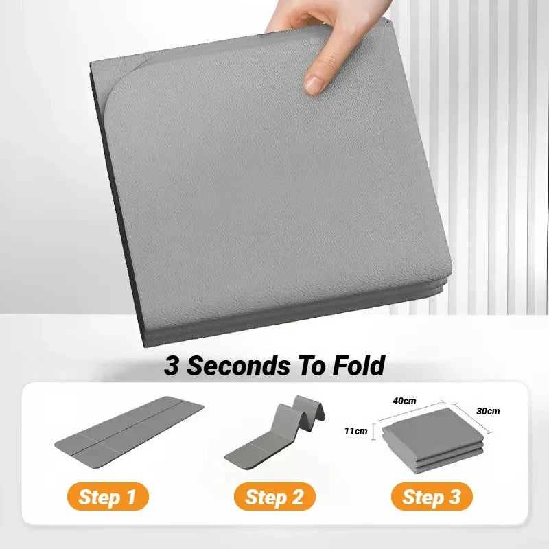 Foldable TPE Yoga Mat – Lightweight & Non-Slip