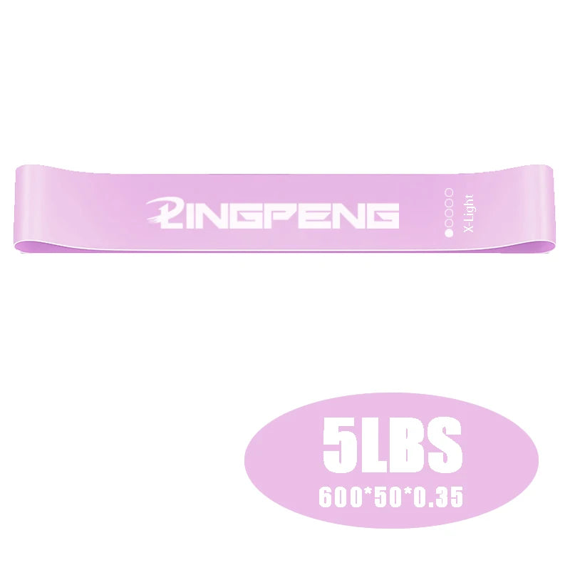 Resistance Bands Set – 5 Levels for Home Fitness Training