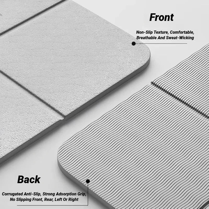 Foldable TPE Yoga Mat – Lightweight & Non-Slip