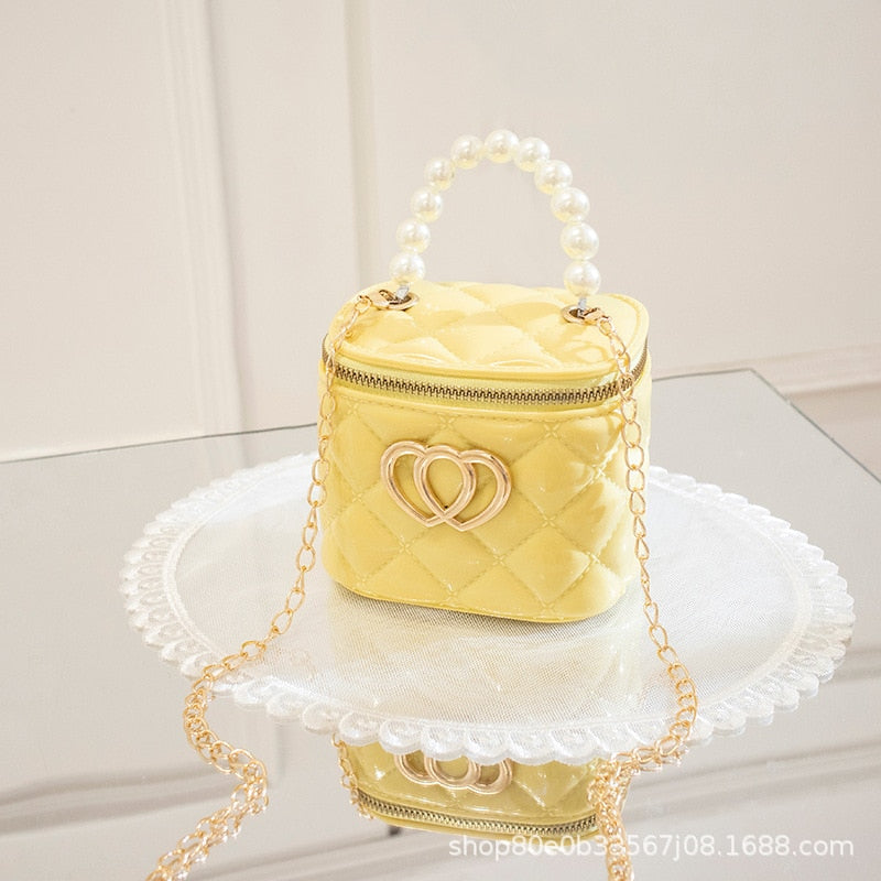 PVC Pearl Chain Jelly Bag