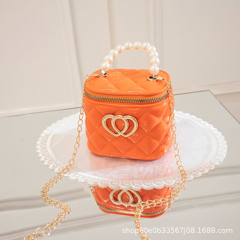 PVC Pearl Chain Jelly Bag