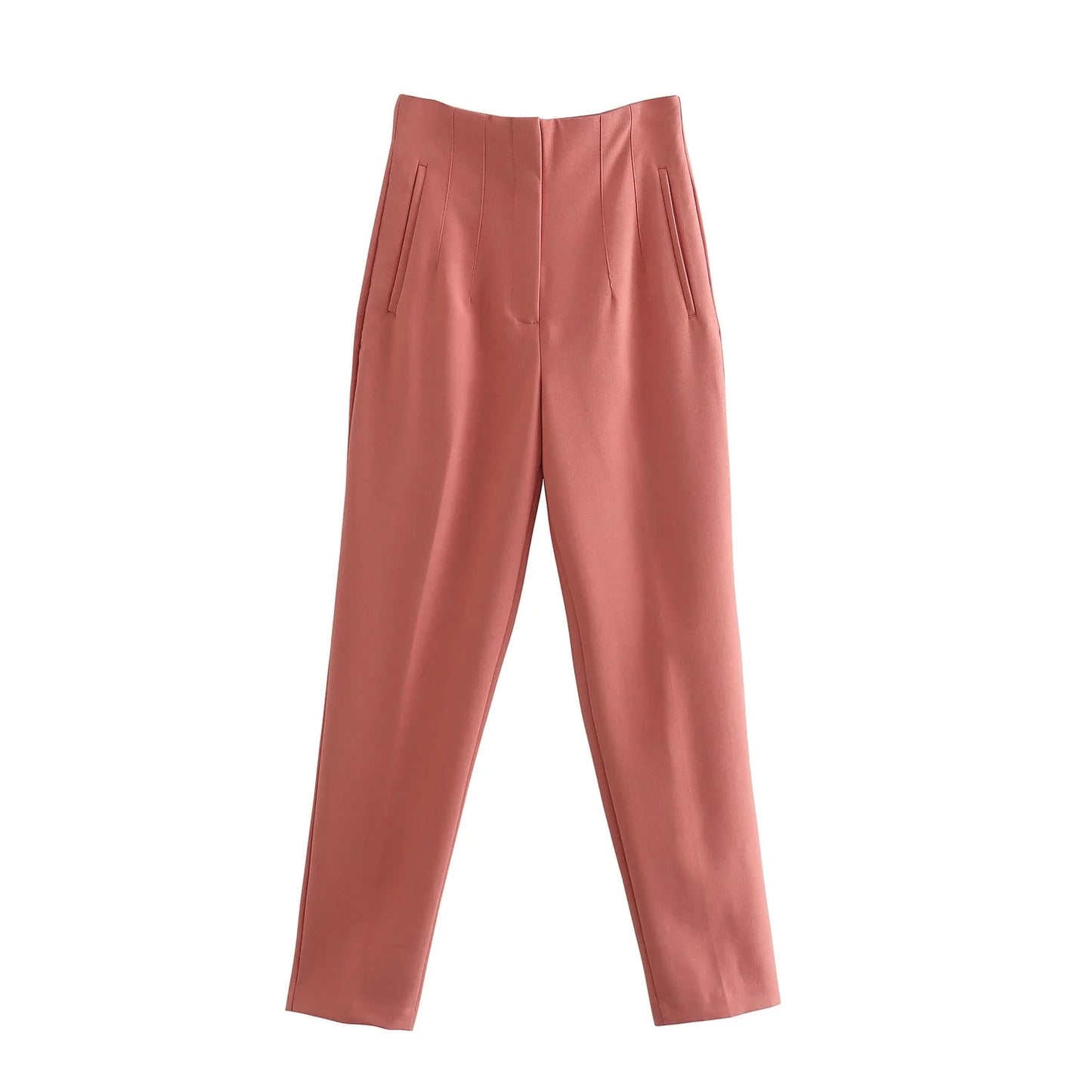 Chic Fashion Office Wear Straight Pants