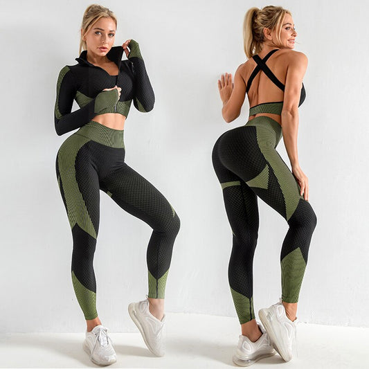 3pcs Seamless Workout Sets