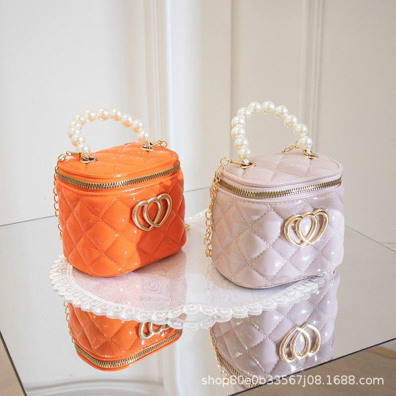 PVC Pearl Chain Jelly Bag