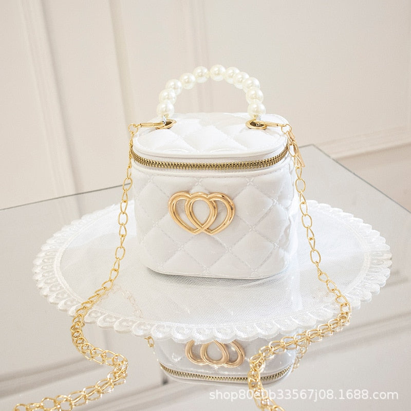 PVC Pearl Chain Jelly Bag