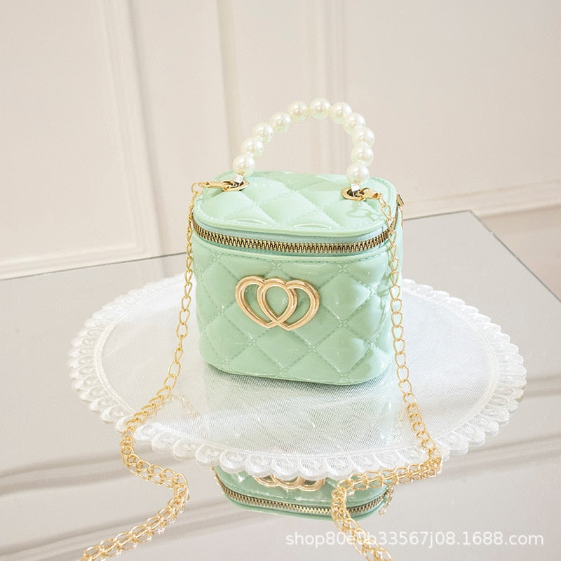 PVC Pearl Chain Jelly Bag