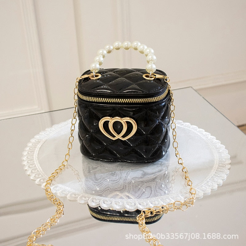 PVC Pearl Chain Jelly Bag