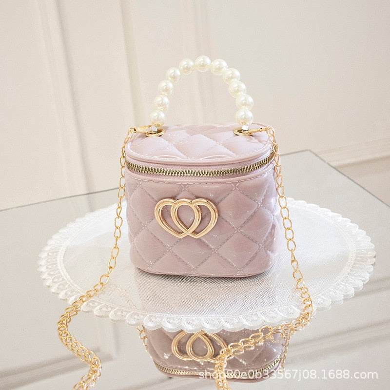 PVC Pearl Chain Jelly Bag